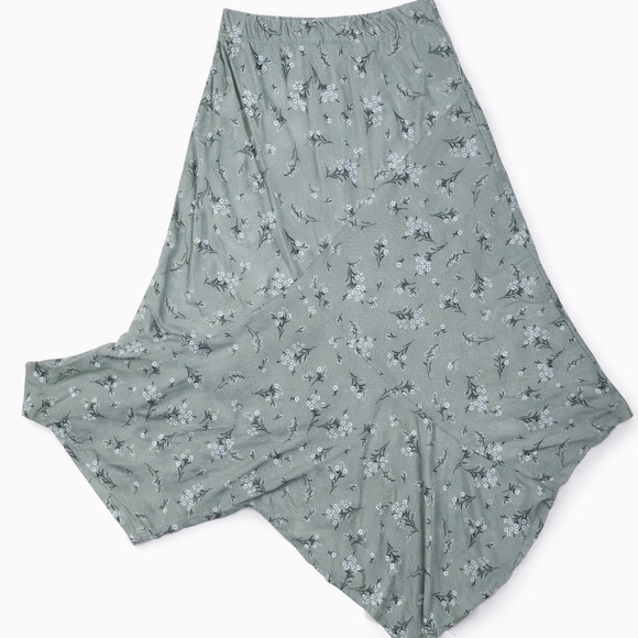 Ember Floral Chiffon Midi Skirt – Size S (EUC) - Picture 2 of 5